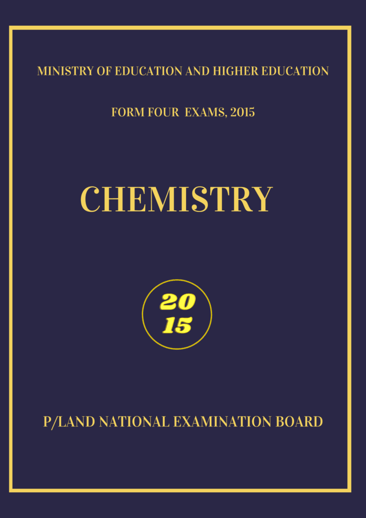 Chemistry 2015