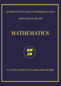 Maths 2018