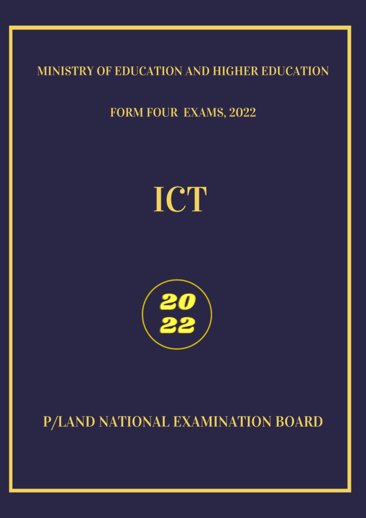 ICT exam for 2022
