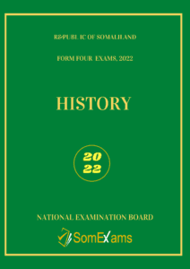 Imtixaanka maadada History 2022