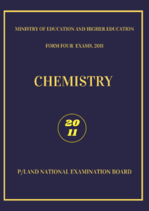 Imtixaanka maadada Chemistry 2011