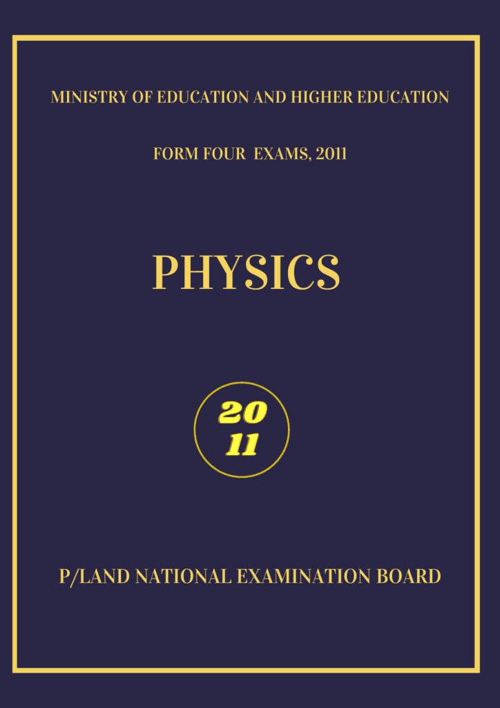 Imtixaanka maadada Physics 2011