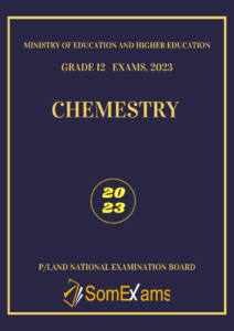 Imtixaanka maadada Chemistry 2023
