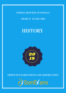 Imtixaanka maadada History 2019