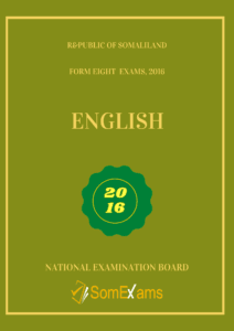 Imtixaanka maadada English