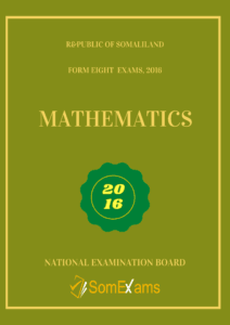 Imtixaanka maadada Mathematics