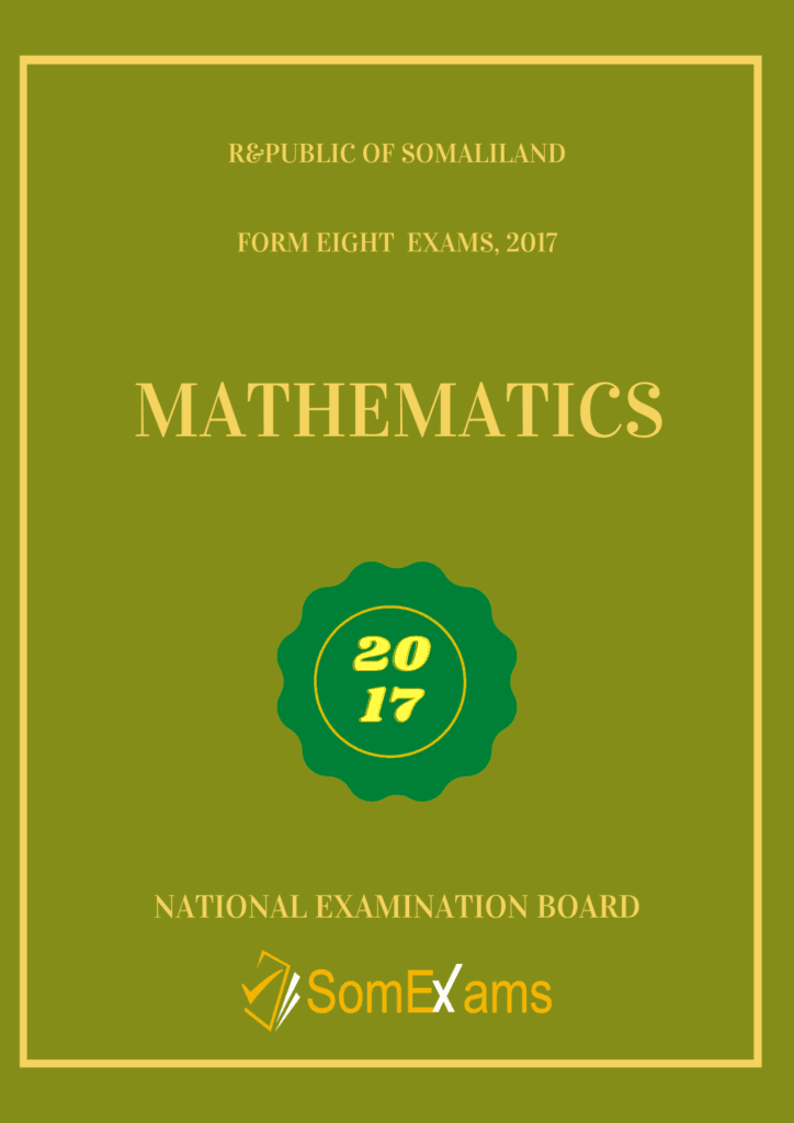 Imtixaanka maadada Mathematics