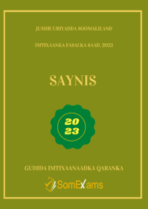Imtixaanka maadada saynis 2023