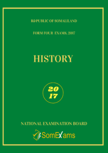 Imtixaanka maadada History 2017