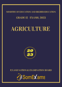 Imtixaanka dawladda Puntland, maadada Agriculture 2023