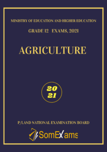 Imtixaanka dawladda Puntland, maadada Agriculture 2021