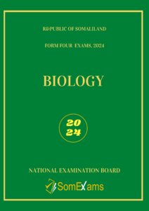 Biology exam for 2024