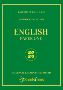 English-P1 exam for 2024