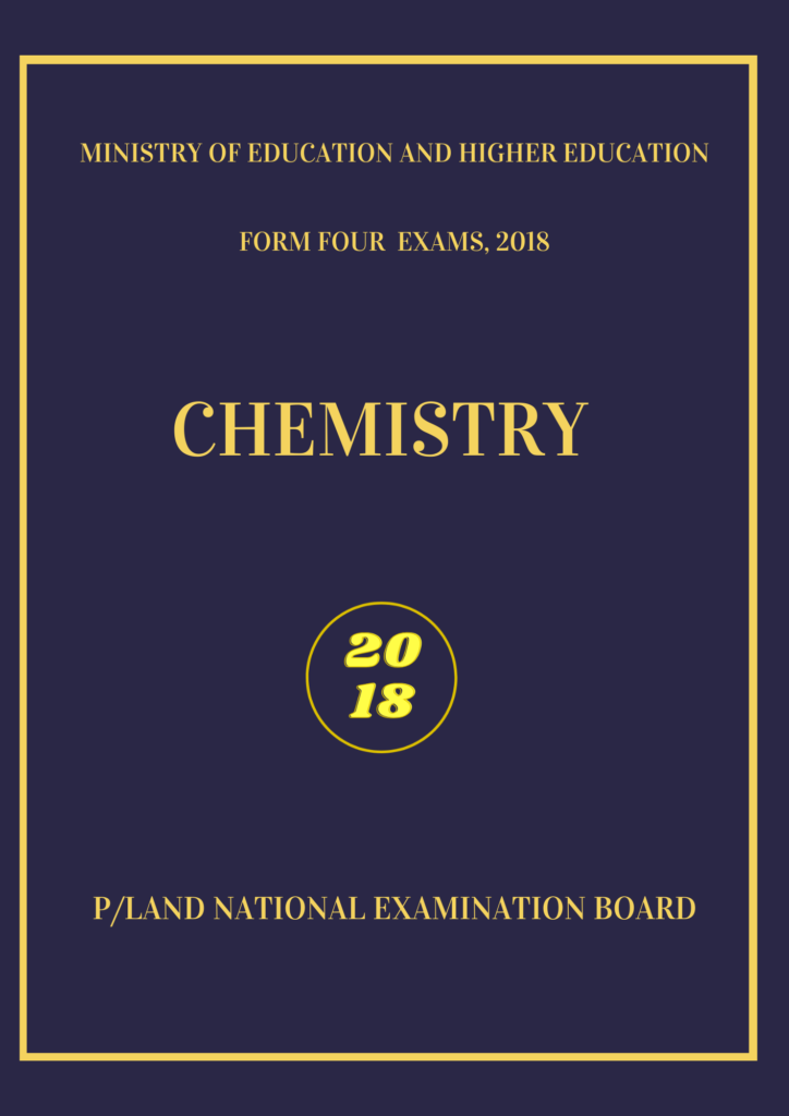 Chemistry 2018