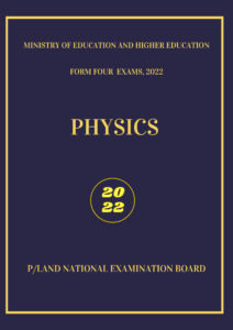 Physics 2022 Exam