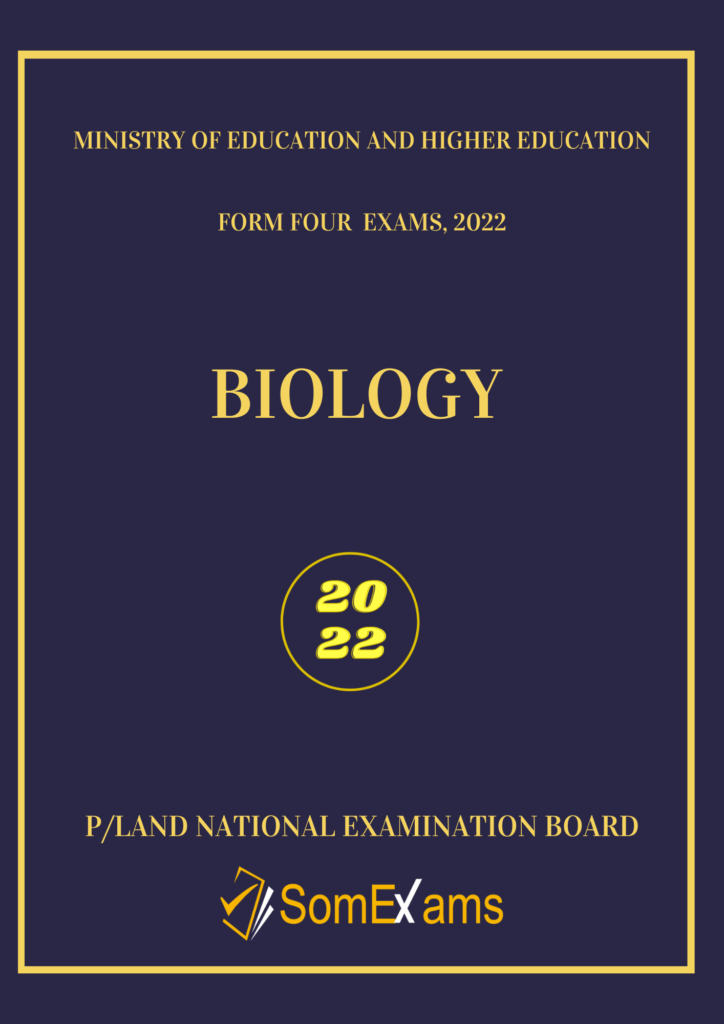Biology 2022 Exam
