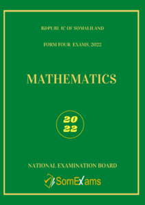 Imtixaanka maadada Mathematics 2022